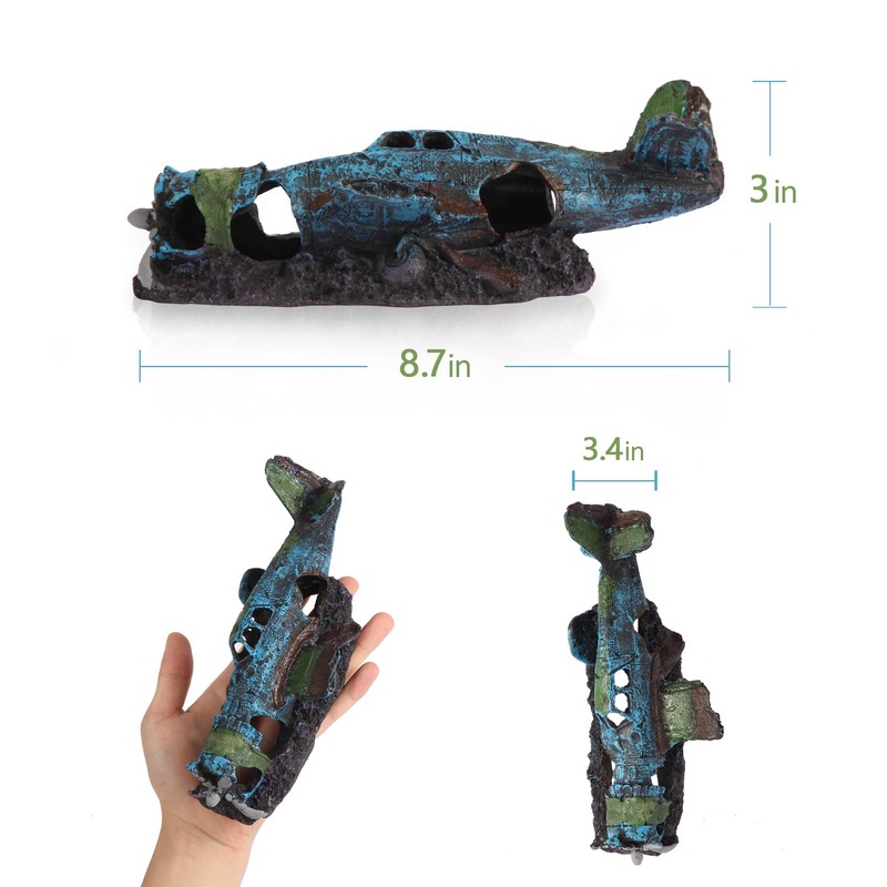 Fish Tank Decoration Aquarium Decor Accessories Resin Material