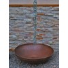 Nutshell Stores Hand Hammered Copper Basin - 18 Inch