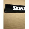 Brabus Logo Euro License Plate Made By Brabus in Germany