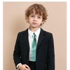 Vxcbad Plain Tie Children's Boys Tie for Weddings, Graduations and