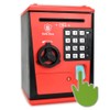 Kids Safe Box with Fingerprint Code, Talking Piggy Bank, ATM