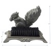 Cast Iron Squirrel Boot Brush Shoe Cleaner Mud Remover