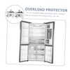 HOMSFOU Pack of 2 Overload Protection Mini Fridge Mini Drinks