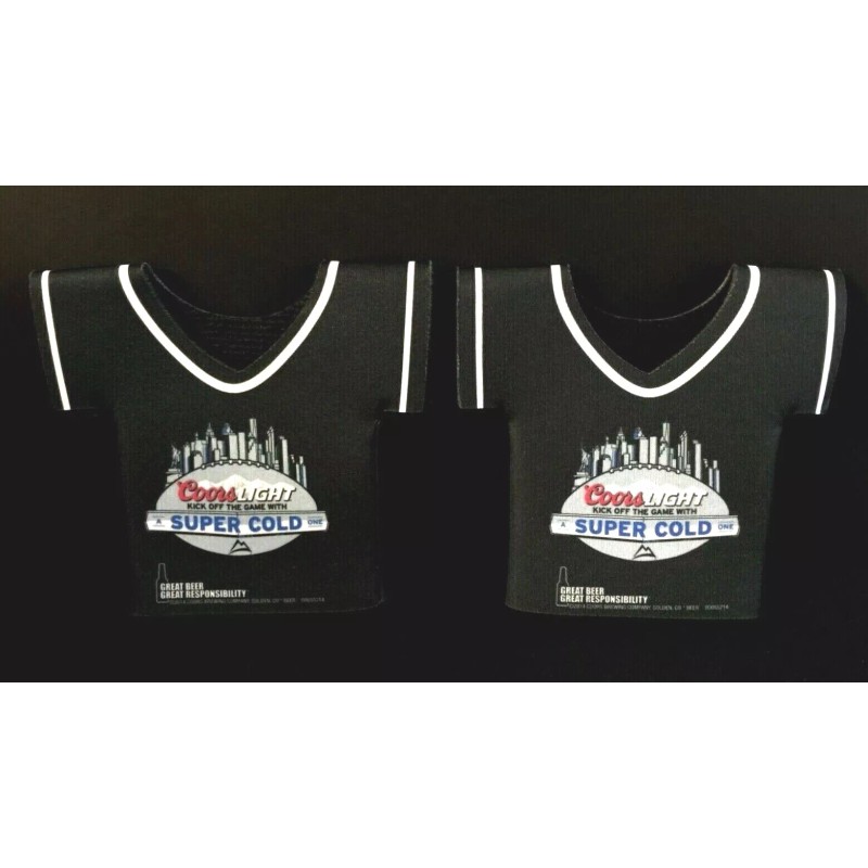 Coors Light Beer Bottle Koozie Classic Jersey 78 Logo -