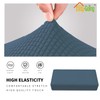 Easy-Going - Funda elástica otomana Plegable, Protector de Muebles, Rectangular,