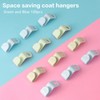 Multiple Clothes Hanger Connecting Hooks Space Saving Clothes Hanger Connector