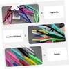 TOVINANNA 60pcs Eyebrow Tweezers Grooming Clips for Precise Trimming and