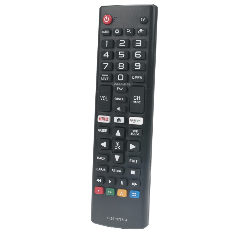 AKB75375604 Replace Remote Control for LG TV, Compatible with LG