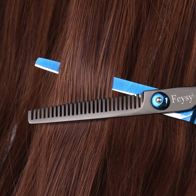 Hair Scissors Thinning Shears Set, Fcysy Professional Hair Cutting Scissor