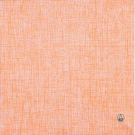 Organic Disposable Napkins, Compostable, Fabric-Like, 40 x 40 cm, ¼-Fold Organic Easy in Linen Look, Ideal for Weddings, Christenings, Communion, Birthdays, Pack of 50 (Mandarin)