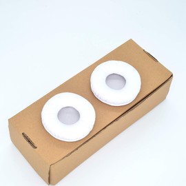 TDITD Ear Pads Ear Cushions Replacement Ear Pads 70MM Compatible White