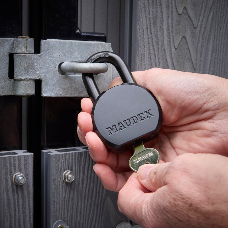 Maudex® PML65 Professional Grade Padlock - High Security with Boron