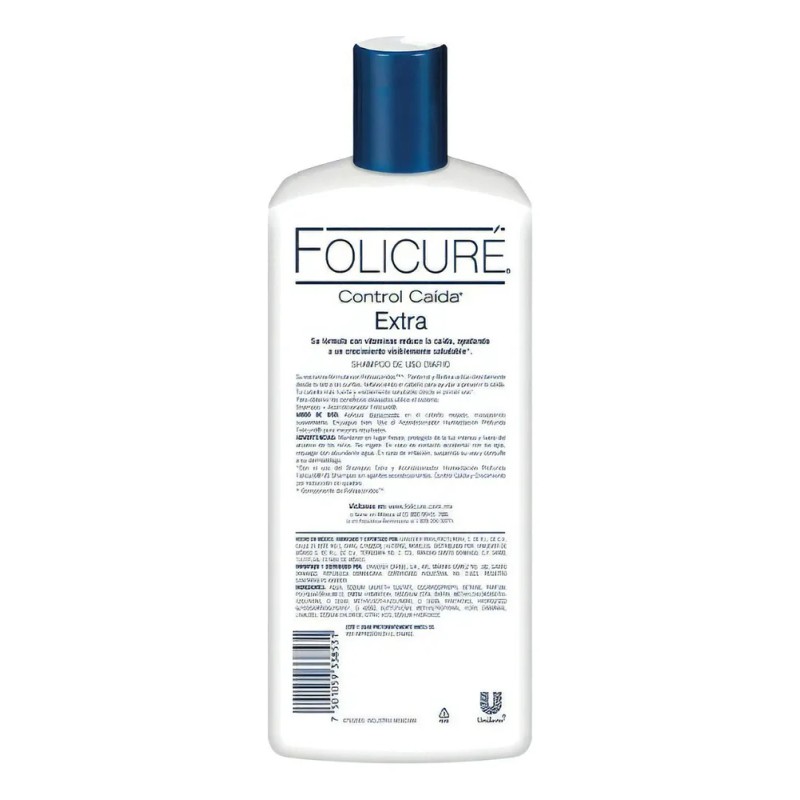 Folicure Shampoo Control Caída* 700 Ml
