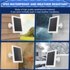 Solar Charger for Ring Doorbell, 5W 12V Solar Panel Pefect