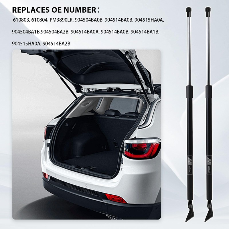 Lazmllcan 2pcs Rear Liftgate Lift Supports Struts Shocks Compatible with