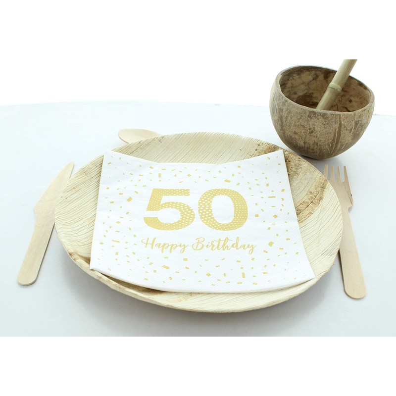 Sovie HORECA Tissue Napkin Happy Birthday - 50 | Birthday