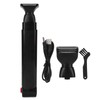 Electric Back Hair Shaver Trimmer USB Folding DoubleSided Body Hair