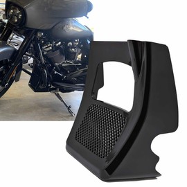 Americruise Motorcycle Front Lower Chin Spoiler Oil Cooler Radiator Cover for Harley Touring Road King, Street Glide, Road Glide, Electra Glide 2017-2024