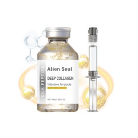 Silk Peptide Intensive Lifting Ampoule | Moisturizes, firms and lifts, Korean anti-aging facial essence, smooths wrinkles, improves elasticity | Christmas gift for women, 50ml/1 ampoule (1pcs, 1)