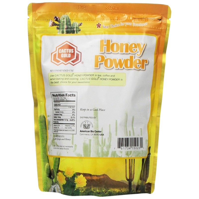 Cactus Gold Honey Powder, 16 Ounce Units (Pack of 3)