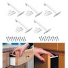 TERF® White Child Safety Catch Lock Cupboard Door Drawer Cabinet