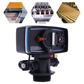 LIAPDG 7.28 x 3.54 x 8.27 Inche Clock Control Valve, 10V from 32 to 104℉ L-Type Quick Connector for Water Purifier Softener Resin Bypass Control Valve for Boiler, Electronics