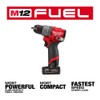 Milwaukee Electric Tool M12 Fuel 1/2"" Drill Driver Kit