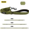 Fida Fida 4 FT Heavy Duty Dog Leash with 2