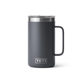 YETI Rambler Jug, Stainless Steel, Charcoal, 24 oz (710 ml)