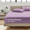 Bare Home Fitted Bottom Sheet Double - Premium 1800 Ultra-Soft