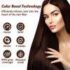 Black Hair Colour, Colouring Shampoo for Men and Women, Colouring