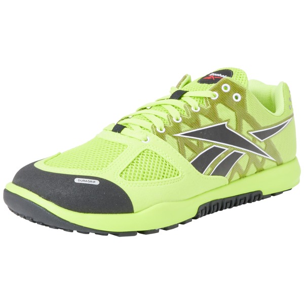 Reebok Men's Nano 2.0 Trainers, Laser Lime F23 Core Black