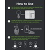 NEOROSS Upgraded Timer Light Bulb, 100W Equivalent A19 LED with