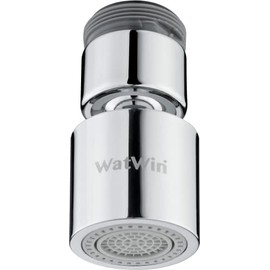WatWin Select Swivel Aerator M22/24 7L/min Universal Tap Air Circulation Water Reservoir Dual Function
