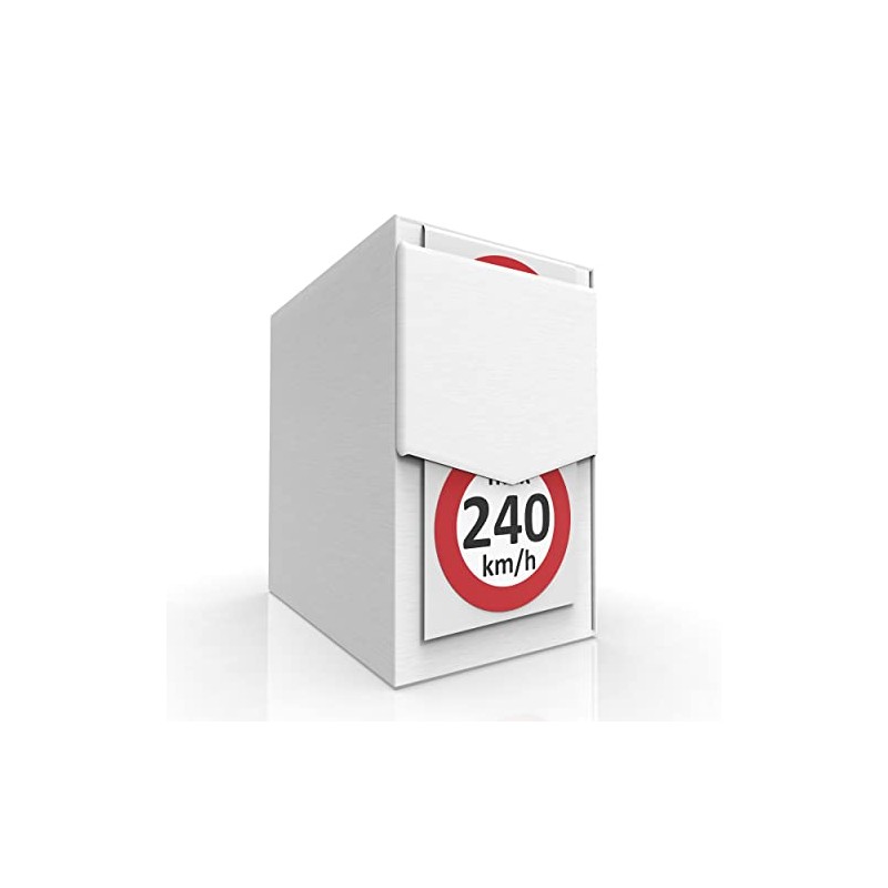AUPROTEC Speed Sticker, Winter Tyre Sticker, 160-240 km/h