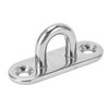 4Pcs Staple Ring Hook Stainless Steel Rugged 800LB High Strength