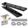 360° Hidden Door Pivot Hinge Kit, Heavy Duty Aluminum Alloy