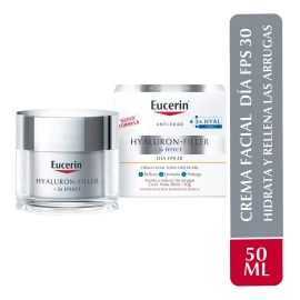 Crema Facial de día Eucerin Hyaluron filler Antiarrugas 50ml Fps30 Tipo de piel Todos