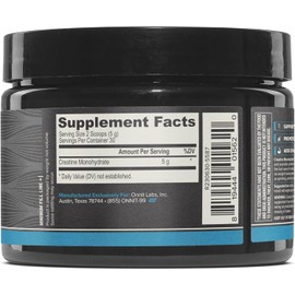 ONNIT Creatine Monohydrate Powder, Creatine Powder Supplement That Promotes Strength and Power, 30 Servings per Tub, 5.29 oz, Pack of 1