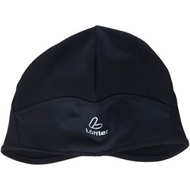 LÖFFLER Unisex Vindstopper flaps Cb M tze, Schwarz, Einheitsgröße EU