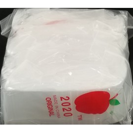 2020 Original Mini Ziplock 2.5mil Plastic Bags 2" x 2" Reclosable Baggies (Six Pack of 1000 Bags - Clear)