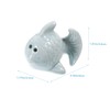 SHOWERORO 4pcs Seasoning Dispenser Fish Shaped Spice Jars Practical and