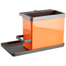 Metaltex Sink Organiser, Orange, 24 x 12.5 x 14 cm