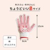 TUISKU Children's Work Gloves, Set of 5, Anti-Slip, Potato Burners,