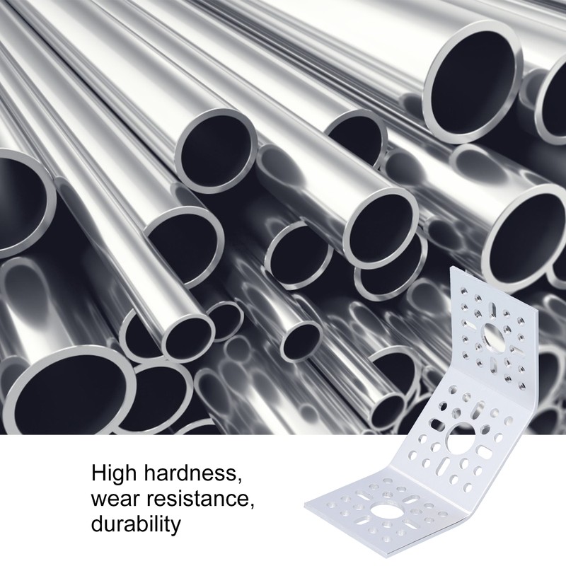 5Pcs 135 Degree Brackets Double Angle Aluminum Alloy Plate Connector