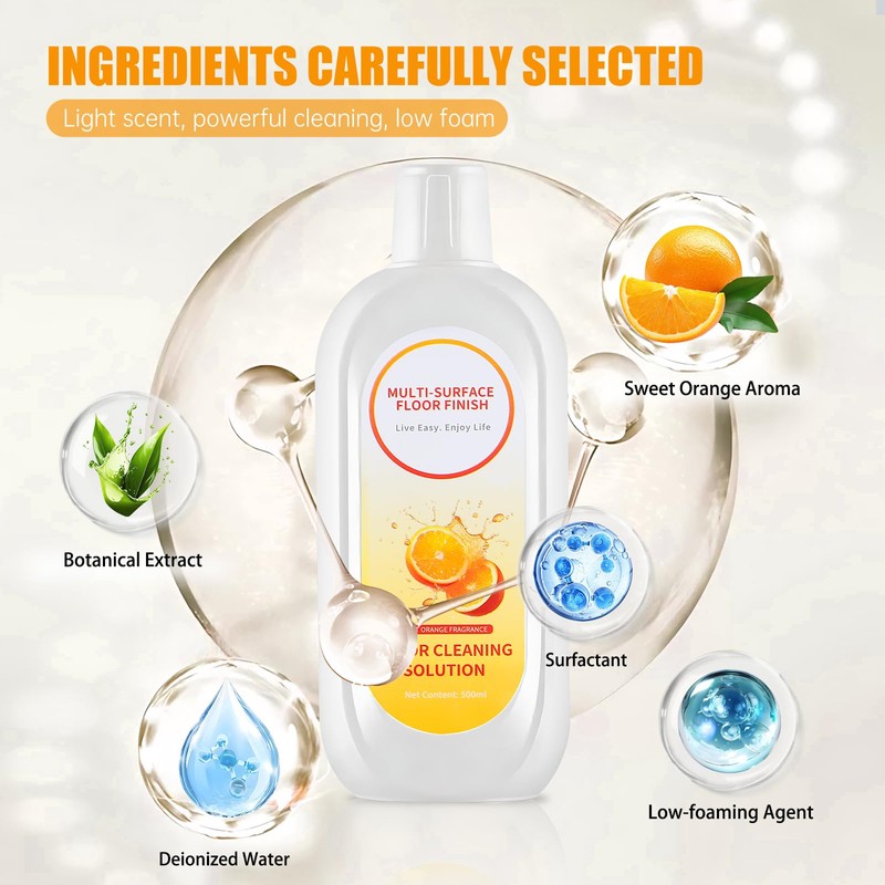 NXPPYY Floor Cleaning Solution Compatible with Tineco iFLOOR Series, All