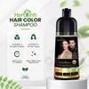 Herbishh Dark Brown Hair Dye Shampoo 200ml + Hair Color