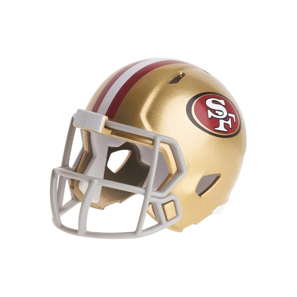 Riddell NFL San Francisco 49ers Helmet Full Size ReplicaHelmet Replica Full Size VSR4 Style 1964-1995 Throwback, Team Colors, One Size