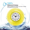 Bathroom Clock, Bath Clock, Waterproof Clock, Suction Clock, Waterproof, Silent,