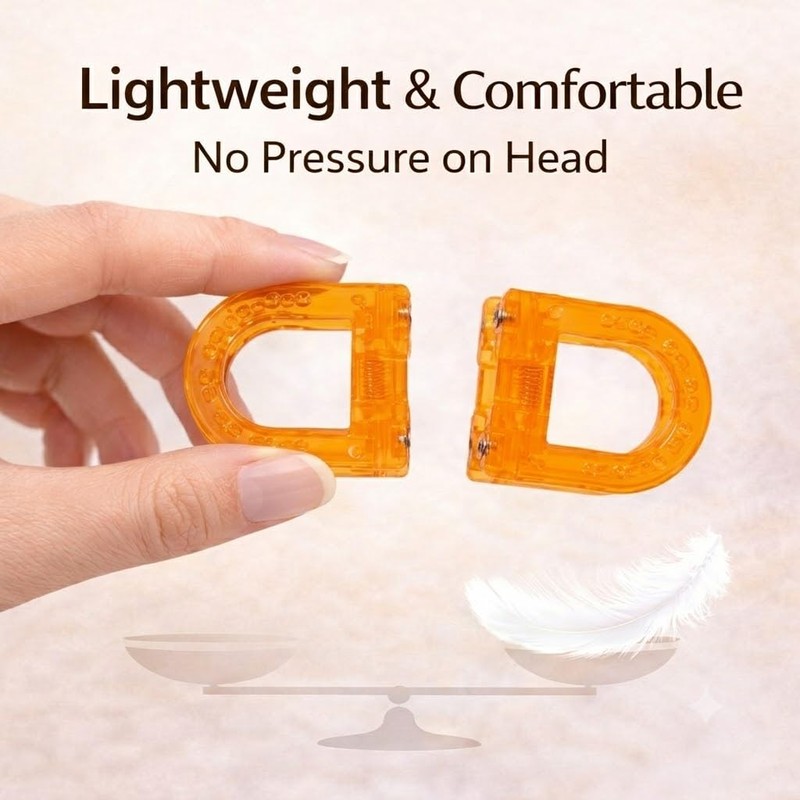 2PCS Magnetic Hair Clips for Women, Strong Hold No Slip,